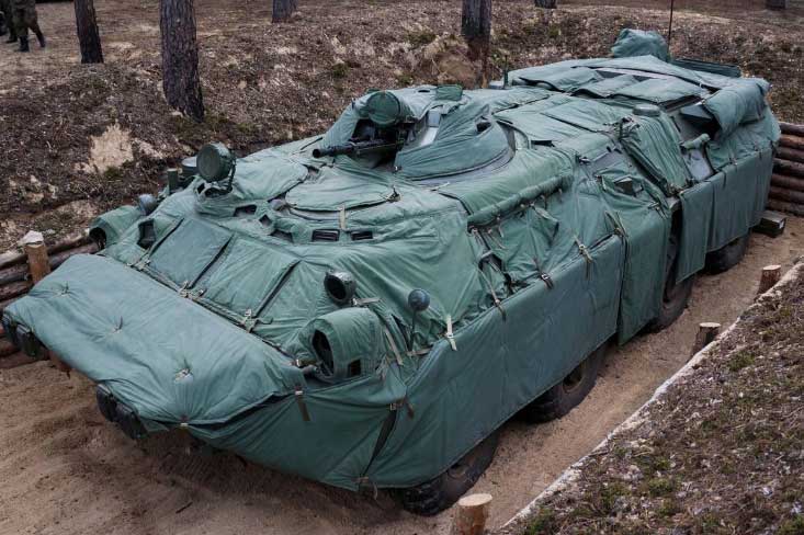 Cách xe tăng Nga tàng hình trước tên lửa Ukraine