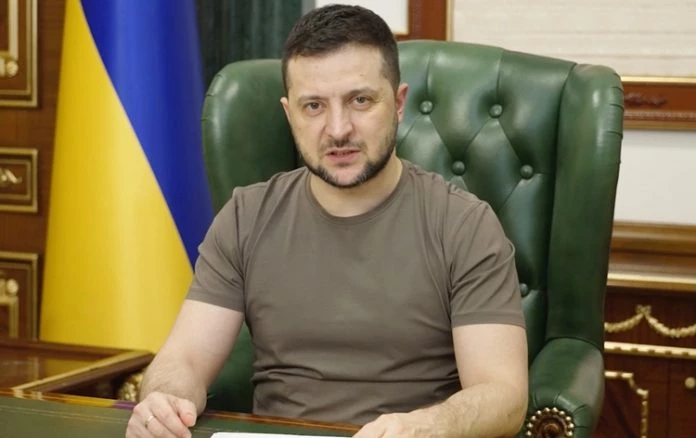 Tổng thống Volodymyr Zelensky.