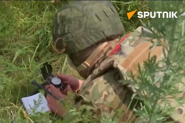 Lực lượng quan trắc điều hướng máy bay Nga oanh tạc các vị trí Ukraine