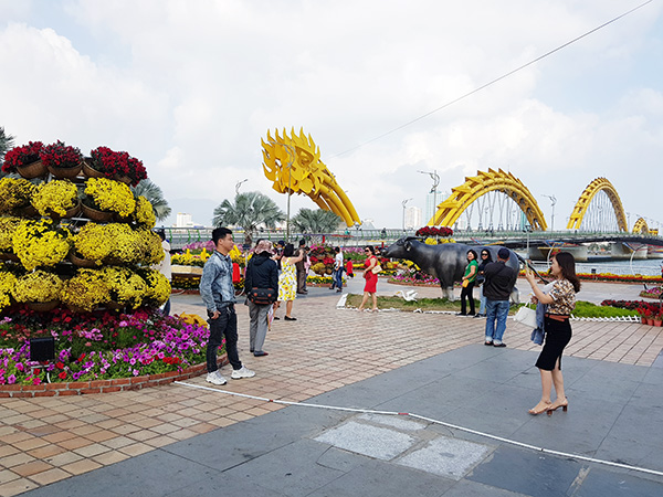 Đà Nẵng: Doanh nghiệp Nhật Bản tổ chức không gian ánh sáng với 500.000 đèn LED