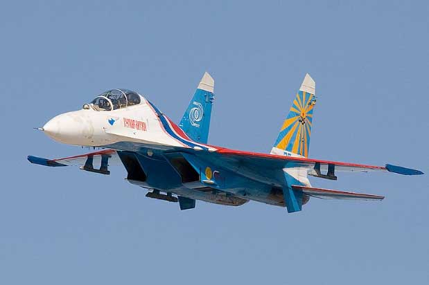 Clip: Nga bắn hạ máy bay Su-27 của Ukraine ở vùng Kherson