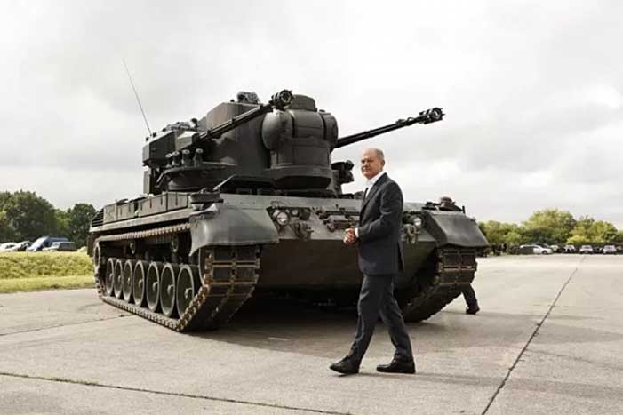 Clip: Tổ hợp phòng không Gepard giúp Ukraine đối phó UAV Nga