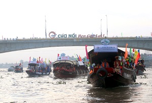 Khai mạc ngày hội Du lịch Văn hóa chợ nổi Cái Răng