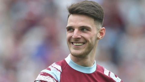 Arsenal có thể chỉ phải chi 50 triệu bảng cho Declan Rice