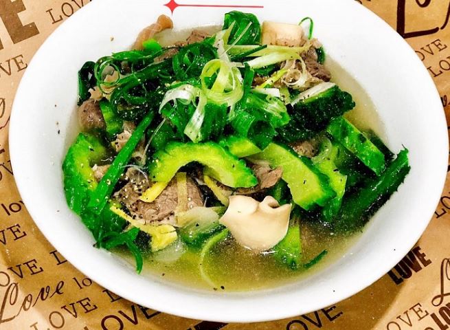 Mướp đắng đem nấu với bộ phận độc nhất này của con lợn có món mới lạ, thơm ngon