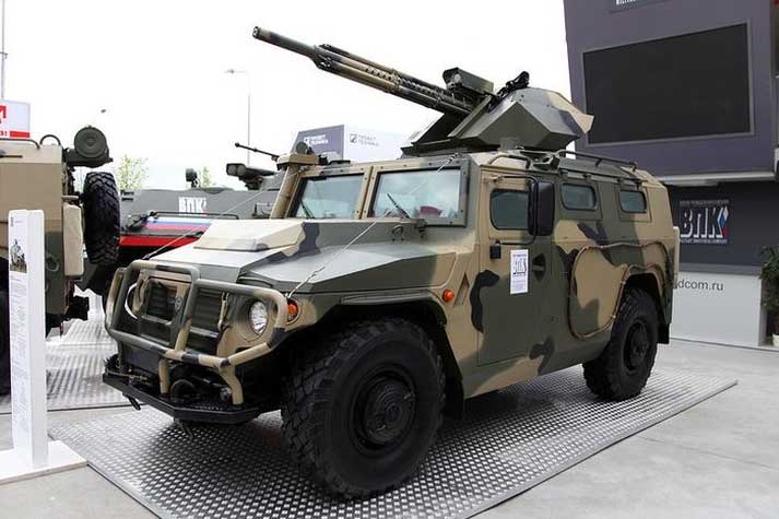 Thiết giáp Tigr mạnh vượt trội nhờ module chiến đấu BRSHM