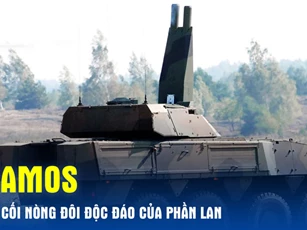 AMOS - Cối nòng đôi độc đáo của Phần Lan