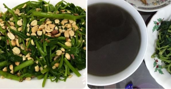 Cách nhận biết rau muống sạch, rau muống bẩn bà nội trợ nào cũng cần biết