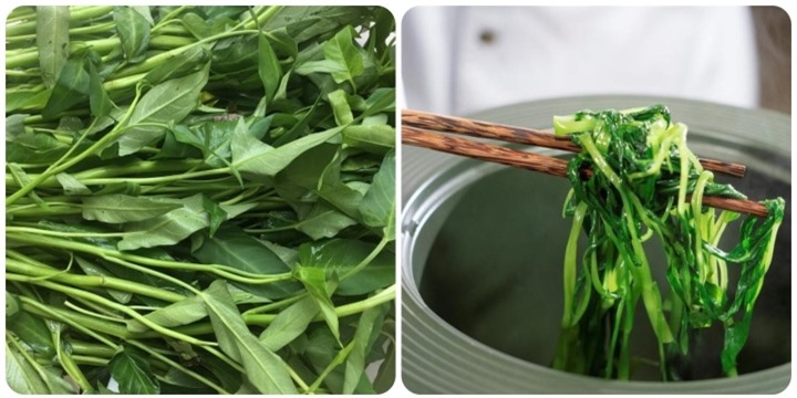 Dấu hiệu nhận biết rau muống nhiễm chì đơn giản nhất - 1