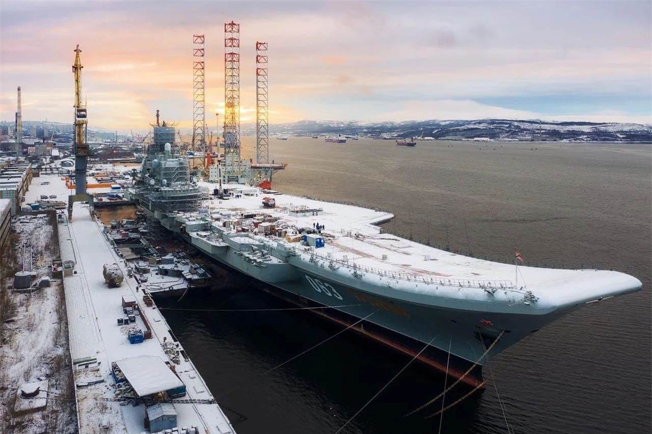 Hãng thông tấn TASS đưa tin, tàu sân bay Đô đốc Kuznetsov có thể bắt đầu thử nghiệm cấp nhà nước sớm nhất là vào mùa thu tới. “Nếu công việc diễn ra hoàn hảo, con tàu có thể được bàn giao cho Hải quân Nga vào cuối năm 2024