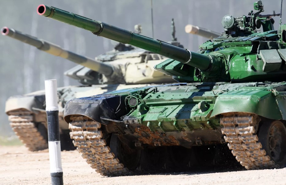 Xe tăng Nga lần đầu tiên có bảo vệ động ở phần đuôi