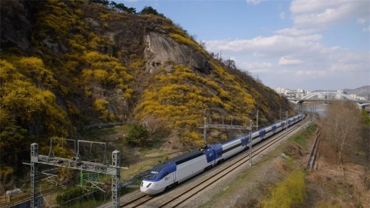 Hệ thống đường sắt tốc độ cao của Hàn Quốc. (Ảnh:CNN)