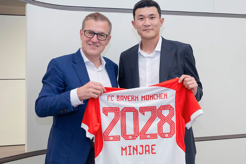 CHÍNH THỨC: Kim Min-jae gia nhập Bayern Munich với giá kỷ lục