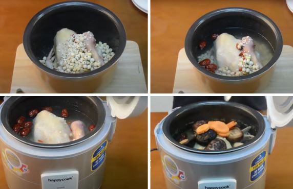 Chỉ với nồi cơm điện bạn có thể chế biến được 5 món gà khác nhau