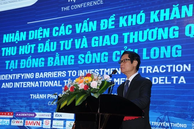 TS Vũ Tiến Lộc - Chủ tịch Trung tâm Trọng tài Quốc tế Việt Nam (VIAC) nêu lên những điểm nghẽn trong thu hút đầu tư ở ĐBSCL và giải pháp tháo gỡ vướng mắc.