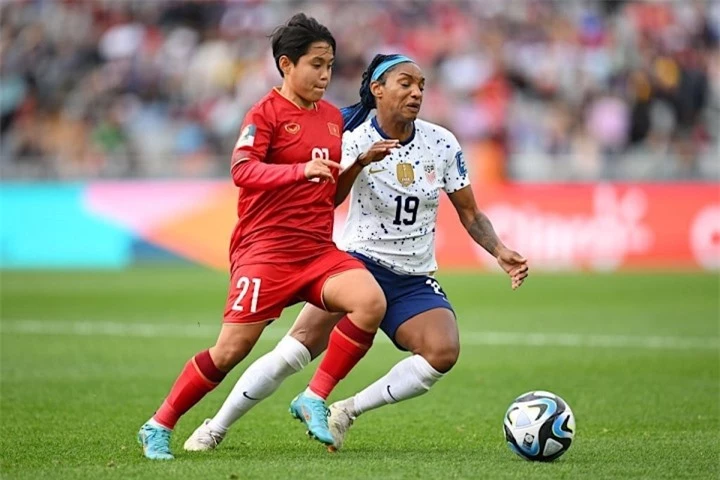 Lần đầu ra sân ở World Cup, đội tuyển nữ Việt Nam thua Mỹ 0-3 - 1