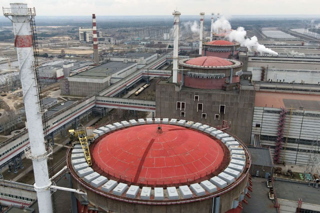 IAEA tuyên bố phát hiện thấy mìn gần ZNPP