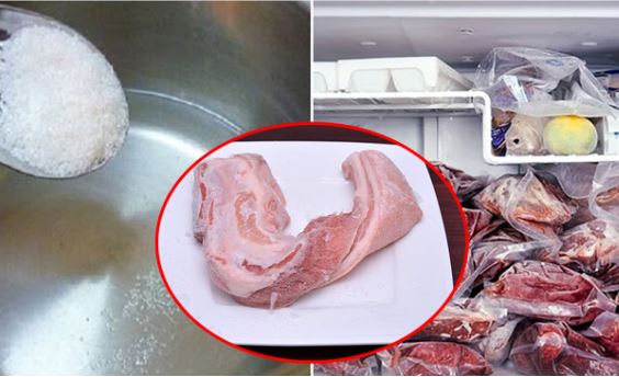 Rã đông thịt lợn đừng cho vào ngâm nước, làm theo cách này rã đông nhanh mà thịt vẫn tươi