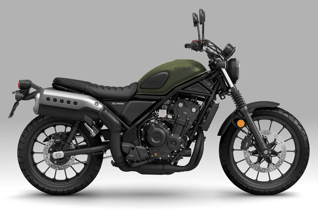 Chi tiết môtô Honda SCL500 Scrambler 2023, giá 157 triệu đồng