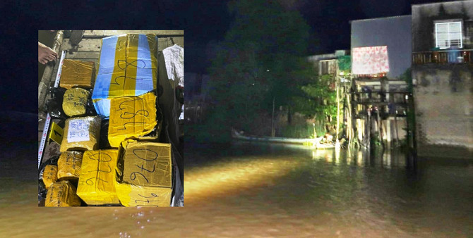 Bắt giữ gần 19kg kim loại nghi là vàng buôn lậu từ Campuchia