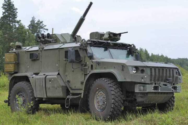 Súng cối tự hành 'nhảy dù' 2S41 Drok trực chiến