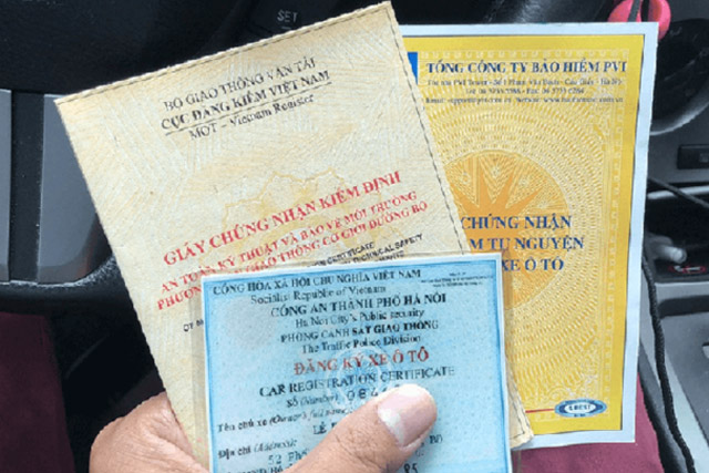 Mất giấy tờ ôtô phải làm thế nào?