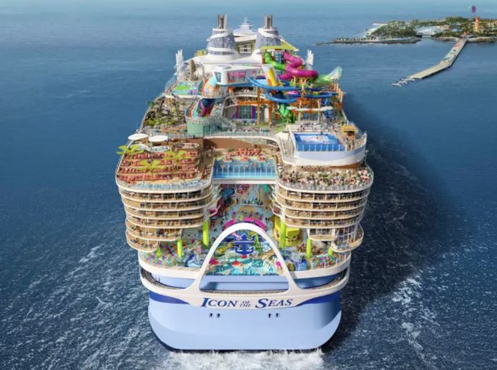 Khám phá du thuyền lớn nhất thế giới, to gấp 5 lần tàu Titanic và được thiết kế với chi tiết chưa từng có