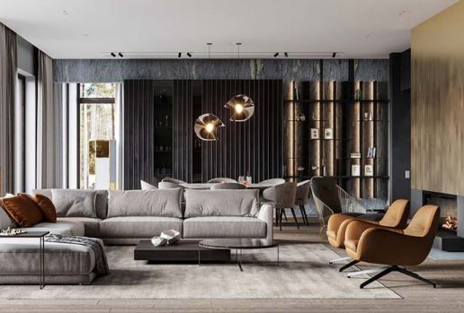 6 không 1 nên trong bài trí phòng khách để Thần Tài ghé thăm