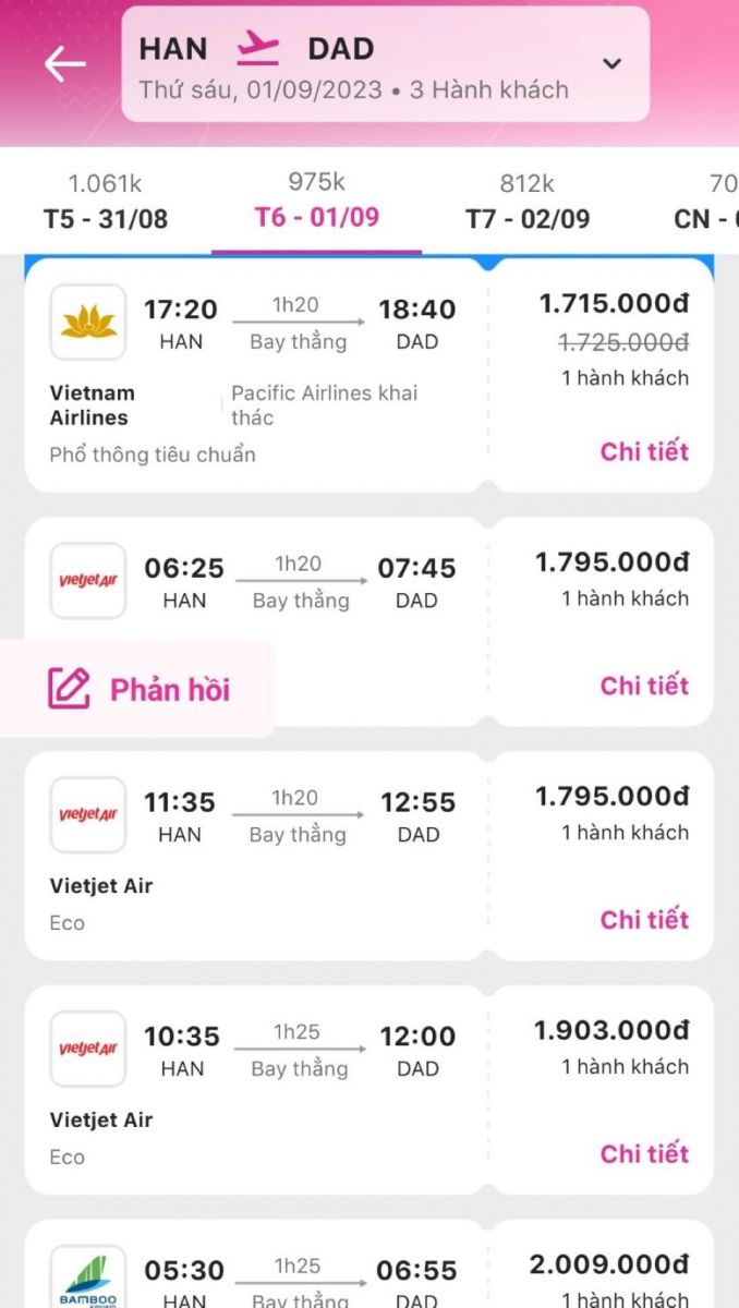 Giá vé máy bay biến động mạnh dịp nghỉ lễ Quốc khánh 2/9