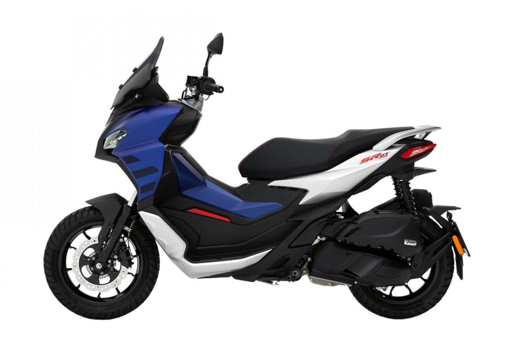 Xe tay ga địa hình 200 phân khối, phánh ABS 2 kênh, giá gần 100 triệu đồng