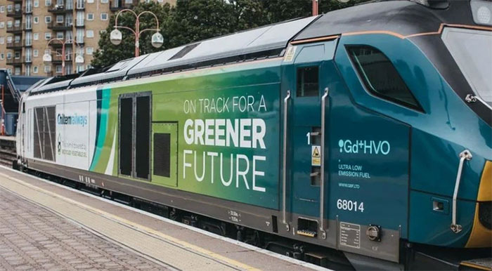 Tàu hỏa dùng... dầu ăn đã qua sử dụng để bảo vệ môi trường