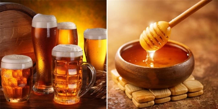 Kết hợp mật ong và bia không những giúp da bạn sáng hơn mà còn có thể giúp giảm mụn.
