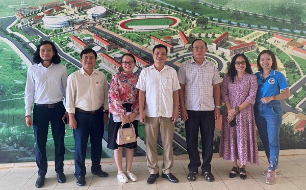 Trường Cao đẳng Cộng đồng Đắk Nông tiếp và làm việc với Đại học Văn hóa TP Hồ Chí Minh