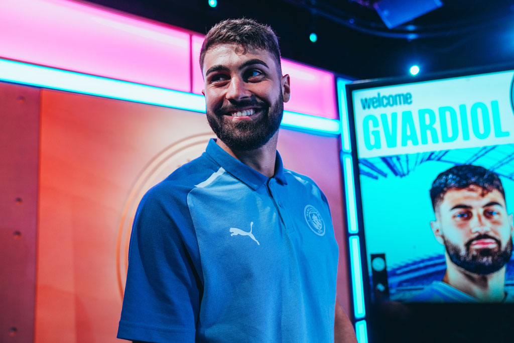 Josko Gvardiol nói gì khi gia nhập Man City ?