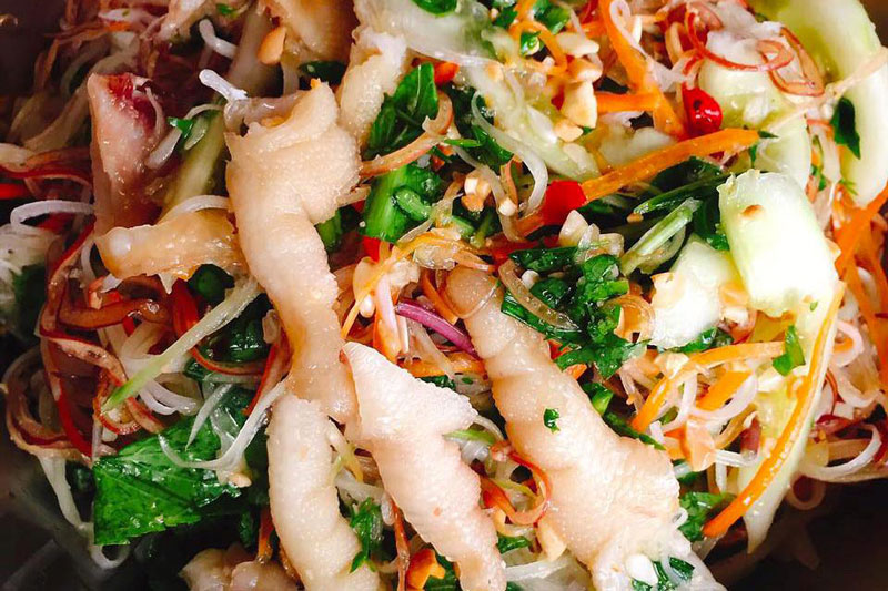 Hướng dẫn chế biến món gỏi chân vịt thơm ngon khó cưỡng