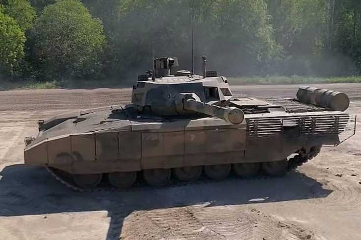 Đức lo ngại xe tăng T-14 Armata xuất hiện tại Ukraine