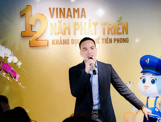 Ông Trần Việt Tân, chủ tịch tập đoàn VINAMA