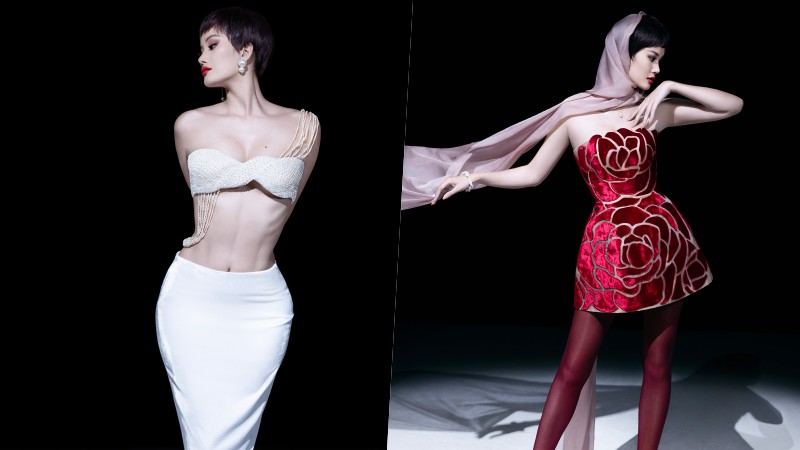 Vietnam's Next Top Model Hương Ly khoe vóc dáng đỉnh cao tại London Fashion Week