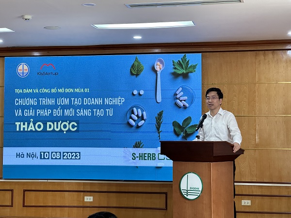 Khởi động chương trình vườn ươm doanh nghiệp dược liệu 