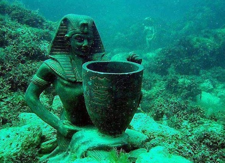 Tàn tích Thonis-Heracleion: Thành phố vàng son đắm mình dưới đáy đại dương