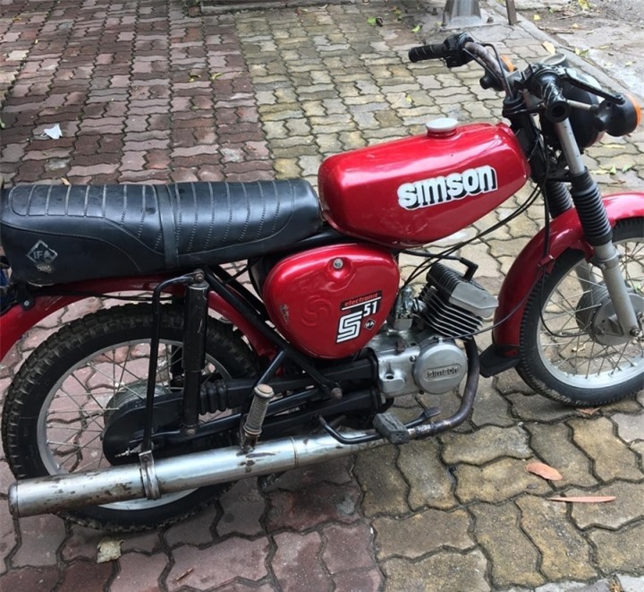 Xe Simson. (Ảnh: Facebook)