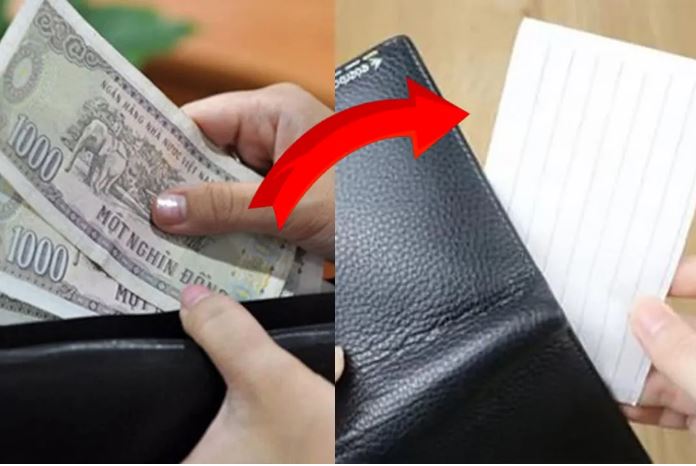 Để một tờ giấy trong ví tiền, mẹo ít ai biết mà người giàu và người nghèo đều nên thử