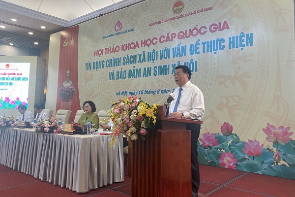 Một số địa phương chưa coi tín dụng chính sách xã hội là nhiệm vụ trọng tâm