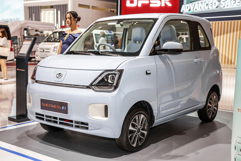 Xe điện mini giá gần 300 triệu đồng, cạnh tranh với Wuling Hongguang Mini EV