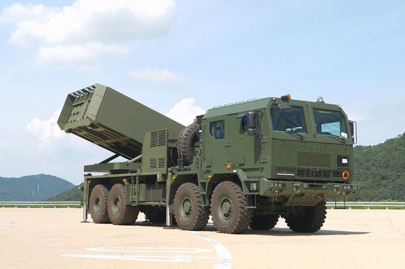 Hàn Quốc sản xuất hàng loạt bệ phóng tên lửa HOMAR-K