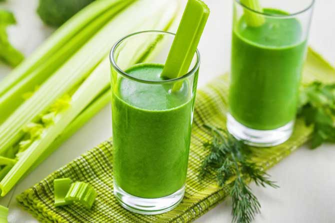 Những mẹo giảm cân từ nước ép cần tây và lưu ý khi uống