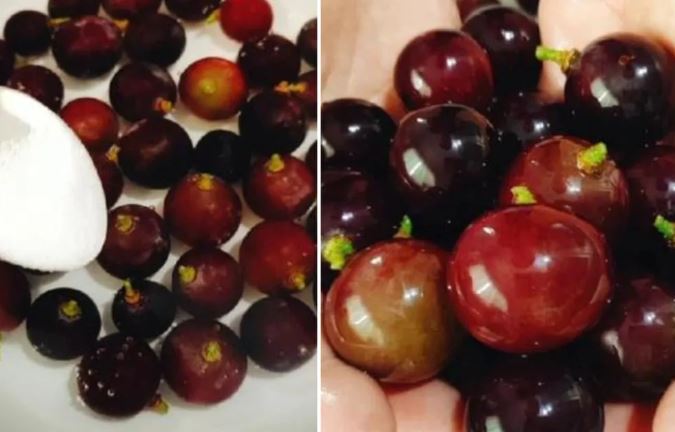 Rửa nho bằng nước không đủ, thêm 2 thứ này để chất bẩn tự bong ra, yên tâm ăn cả vỏ