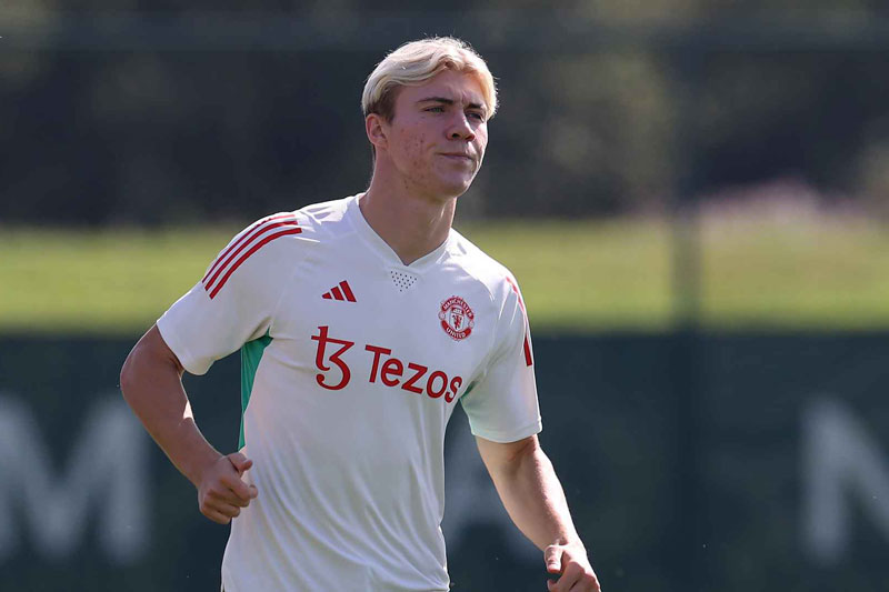 Man Utd đón tin vui từ Rasmus Hojlund trước đại chiến với Tottenham