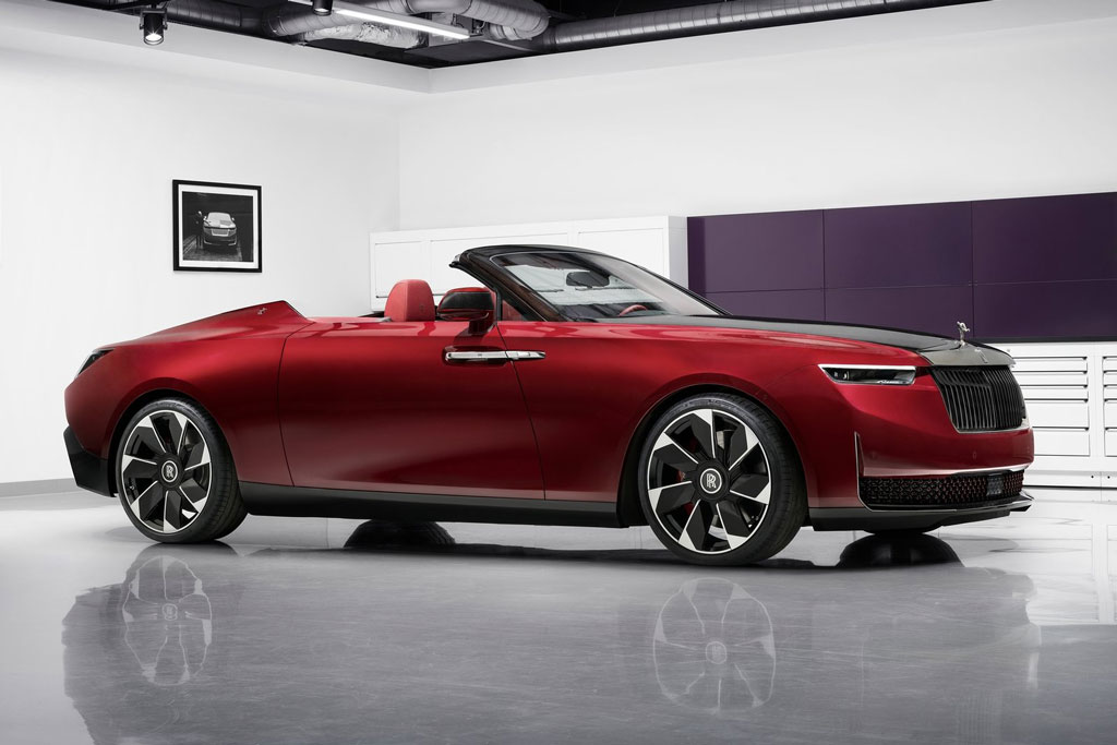 Chiêm ngưỡng vẻ đẹp của siêu xe Rolls-Royce Droptail La Rose Noire 2024, giá 25 triệu USD