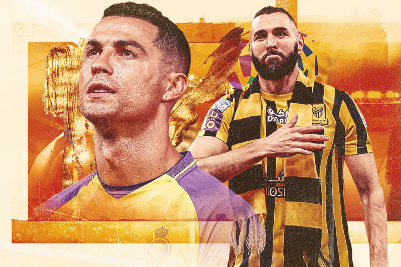 Top 10 cầu thủ hưởng lương cao nhất thế giới 2023: Benzema bám sát Ronaldo